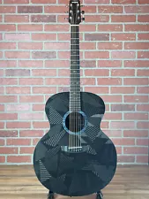 Used Rainsong BI-JM1000N2 Black Ice Carbon Fiber Acoustic-Electric Guitar