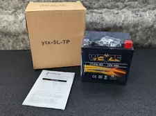 Weize YTX5L-BS High Performance 12V 4AH Battery - Yamaha TW 200 Trailway TW200BC