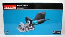 Makita 6 Amp Corded Plate Biscuit Joiner w/ Dust Bag, Tool Case PJ7000 - SEALED!