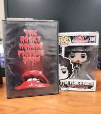 Dr. Frank-N-Furter Funko Pop #209 Rocky Horror Picture Show And DVD Damage Boxes