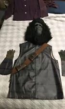 Beneath The Planet Of The Apes Screen Used Background Gorilla Costume /w IC Mask