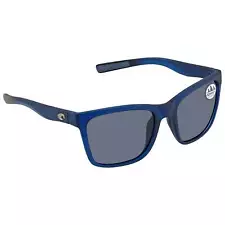 Costa Del Mar Unisex Sunglasses Panga Matte Deep Teal Crystal Frame 06S9037 007