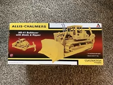 **BOX ONLY** Allis Chalmers HD 41 Bulldozer w/ Blade & Ripper by First Gear BOX