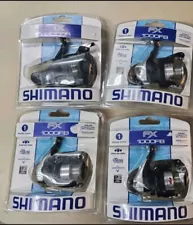 4x SHIMANO FX1000FB FISHING REEL