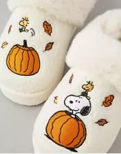 AE Fall Peanuts Slippers American Eagle SOLD OUT IN HAND READY TO SHIP SIZE 7