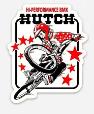 Hutch BMX Bicycle Old School Retro Vinyl Sticker Decal