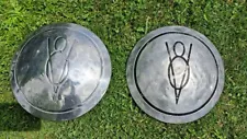 1936 1937 Ford Pickup Truck P4 Dog Dish Hub Cap Hubcap 1 TON 8 Lug 36 37