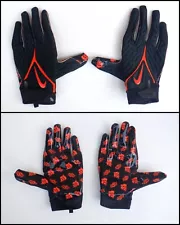 Nike Oklahoma State Cowboys Superbad Black Gloves Team Issue Receiver OSU - 2XL