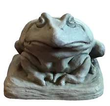 Handmade Numbered 6” High Ceramic Top Spitter Frog Garden Pond Statue 1/2" hose