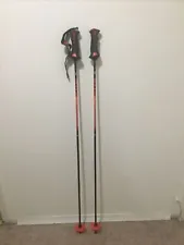 Goode 9002 Carbon Graphite Composite Ski Poles Black Pink 46” (115cm)Long