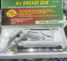 Central Pneumatic #00219 Air Grease Gun Uses 14 Ounce in original box