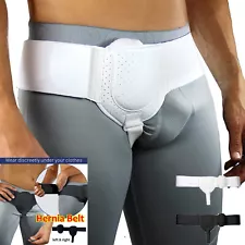 Men Hernia Support Guard Brace Belt Post Surgery Truss Inguinal Groin Hernias US