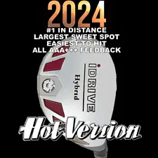 i DRIVE Hybrid Golf Club PGA Graphite Shaft #1 2 3 4 5 6 7 8 9 PW SW LW-U Choose