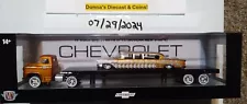 WOW! NEW 2024 M2 MACHINES HAULER 1958 CHEVROLET LCF & Stretch CHEVROLET IMPALA