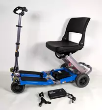 Luggie Mobility Scooter Portable - Lightweight - Foldable - Travel - Flight