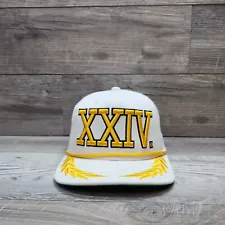 Bruno Mars Mitchell & Ness 24k Tour XXIV K Adjustable Snapback Hat Cap