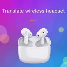 Language Translator Earbuds Supports 114 Languages Real Time High Accuracy