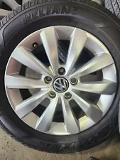 2016 VOLKSWAGEN BEETLE 16" SILVER ALLOW WHEEL RIM 5C0 601 025 T #2 OEM