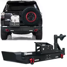 Vijay For 2015-2020 5th Gen 4Runner Rear Bumper With Tire Carrier and LED Light