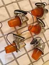 SIGNAL STAT E13M IH International Cab Clearance Amber Marker Lights Set Vintage