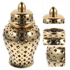 Ginger Jars for Sale Gold White Ceramic General Romantic Vase Work