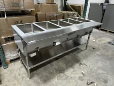 5 Compartment Steam Table Gas