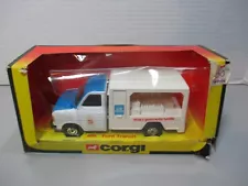 Vintage 1981 Corgi Toys #405 FORD TRANSIT MILK TRUCK - New In Box