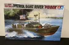 Tamiya 35150 Vietnam US Navy Patrol River Boat Pibber PBR 31 MkII Sealed Model