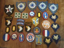 Lot of Color Military Patches