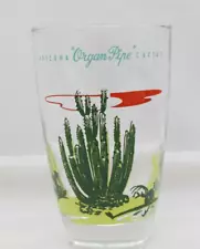 Vintage Blakely Oil & Gas Arizona Organ Pipe Cactus Tumbler Glass 5.25" S1