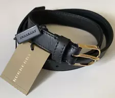 NWT BURBERRY Barlow Belt -100%Calf Leather-Womens-65-UK Sizing