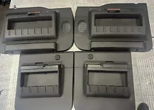 2008-2010 FORD F250 F350 HARLEY DAVIDSON EDITION BLACK DOOR CARD PANELS CREW #28