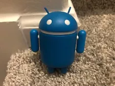 Android Mini Collectible Figurine - 3" Blue Figure