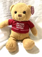 Habitat for Humanity Stuffed Plush Bear “Swayer” Home Sweet Home ≈10”