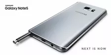 New Samsung Galaxy Note 5 SM-N920A (AT&T) Smartphone/Silver Titan/32GB