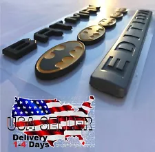 BATMAN FAMILY EDITION Trunk Fender Emblem BOAT TRUCK BIKE CAR LOGO DECAL SIGN