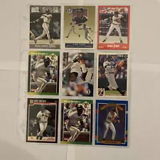 Barry Bonds Baseball Card Lot (9 Cards Nice collection Starter!