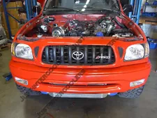 Intercooler Kit For 1995-2004 Toyota Tacoma Truck 2JZ-GTE Single Turbo Black