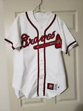 Vintage Atlanta Braves Home Baseball Jersey Goadagno #53, Unknown Player