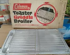 Vintage COLEMAN Toaster Griddle Broiler Model 5140-425