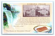 POSTCARD Niagara Falls Shredded Wheat Plant Food Factory New York NY