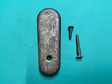 Japanese Arisaka Type 99 7.7 Rifle Butt Plate w/ Screws Early Type Parts