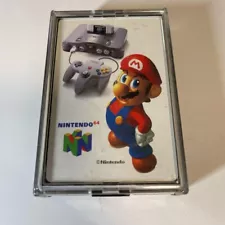 Used super mario 64 playing cards nintendo 64 Japa Not for sale novelty Japan