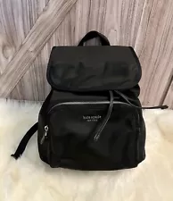 Kate Spade The Little Better Sam Nylon Medium Backpack in Black