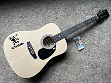 Signed autographed limited edition keith urban acoustic guitar