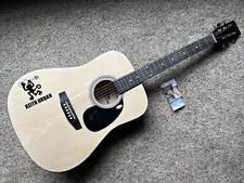 Signed autographed limited edition keith urban acoustic guitar