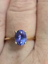 tanzanite ring size 7