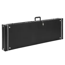 Glarry High Grade Electric Guitar Square Hard Case Flat Black