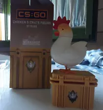 CS:GO Chicken & Crate Figure by SLiD3 Counter Strike Global Offensive