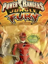 TM & Disney Power Rangers Jungle Fury Tiger Ranger Action Figure NIP 2007 #30001